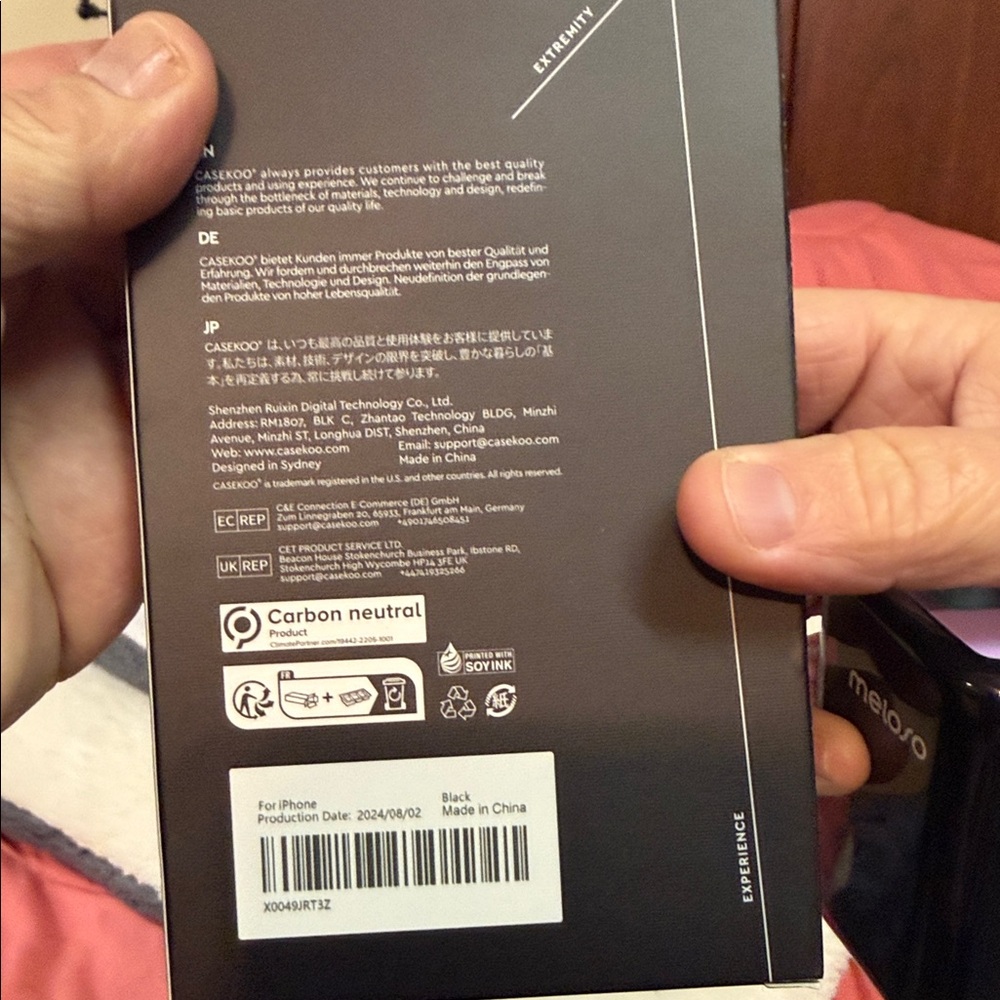 Black iPhone Case